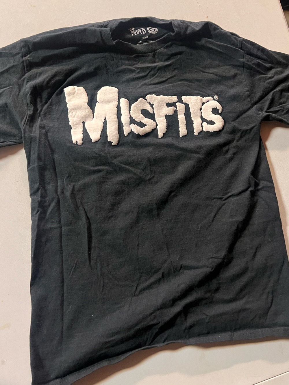 Misfits shirt graphic front & back